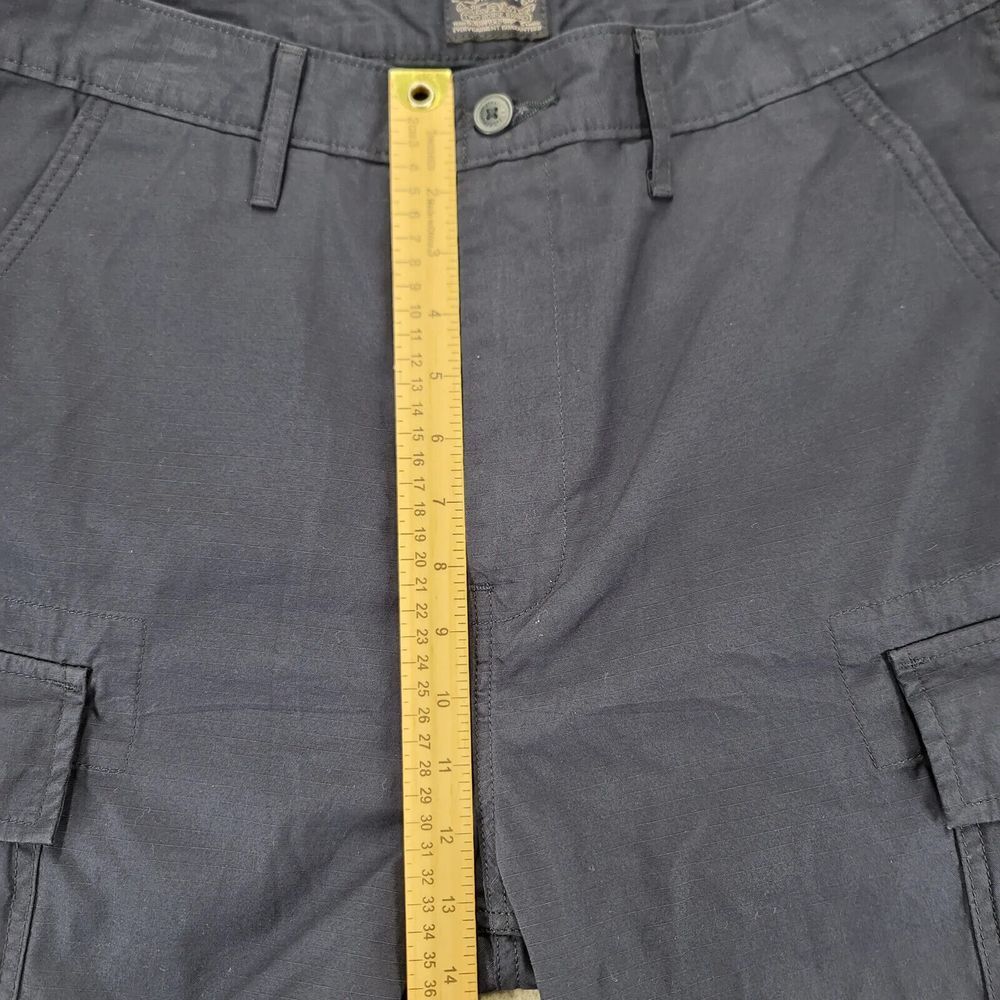 Levi's Shorts Mens 33 Blue Carrier Cargo 9" Flat Front Outdoors‎ Pockets - Picture 10 of 12